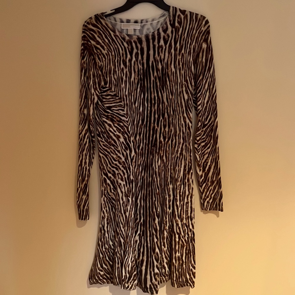 Michael kors leopard dress